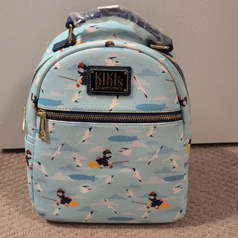 Loungefly Kiki's Delivery Service Ghibli Her Universe Mini Backpack NWT